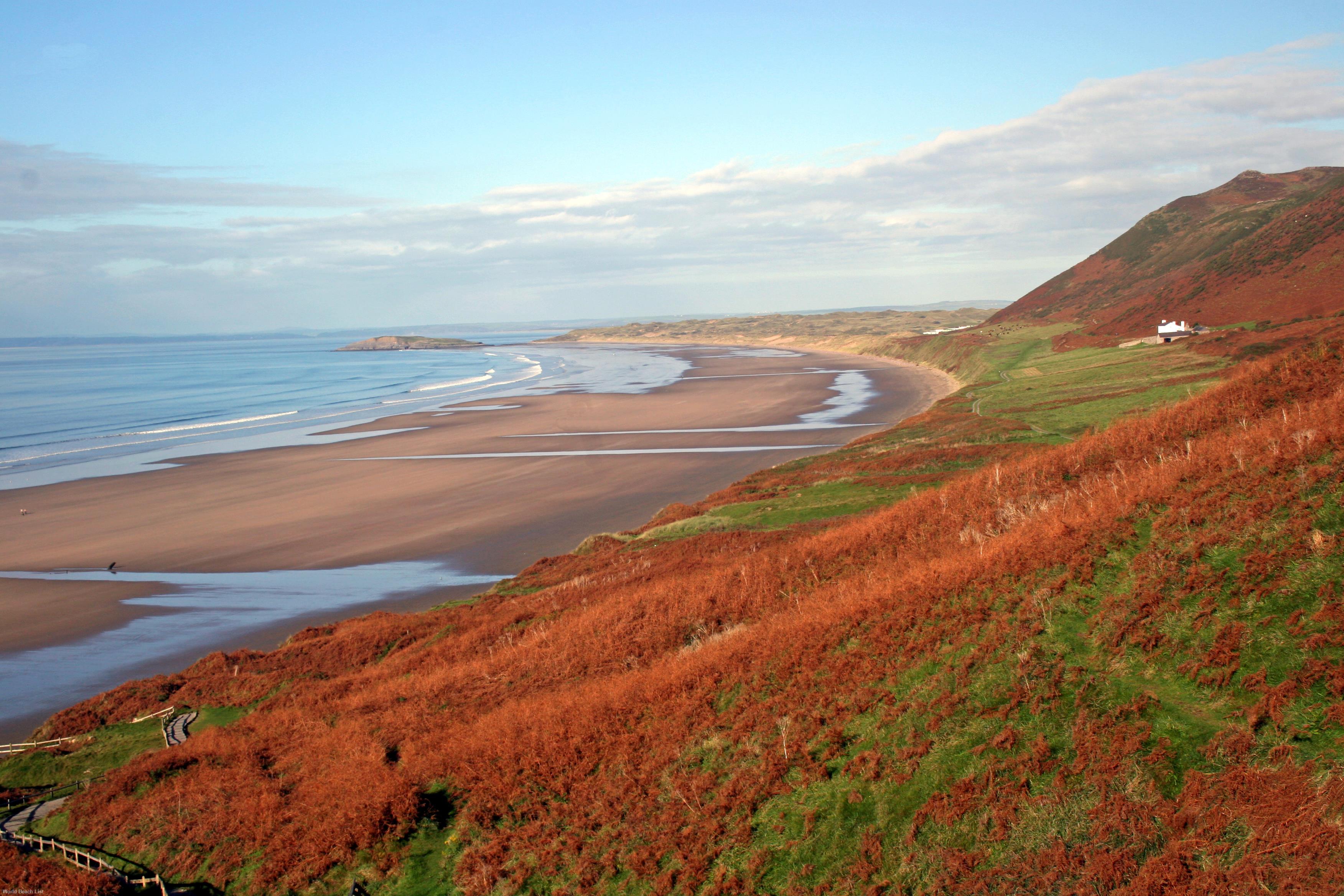 Rhossili beach