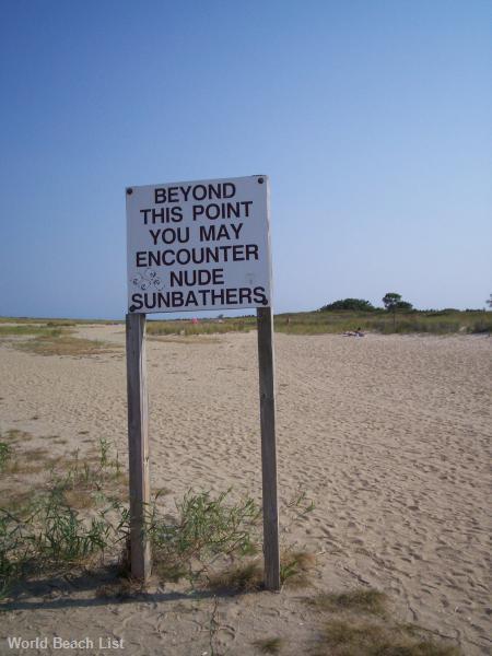 Gunnison Beach Sign