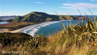 Allans Beach, Mount Charles, and Cape Saunders
